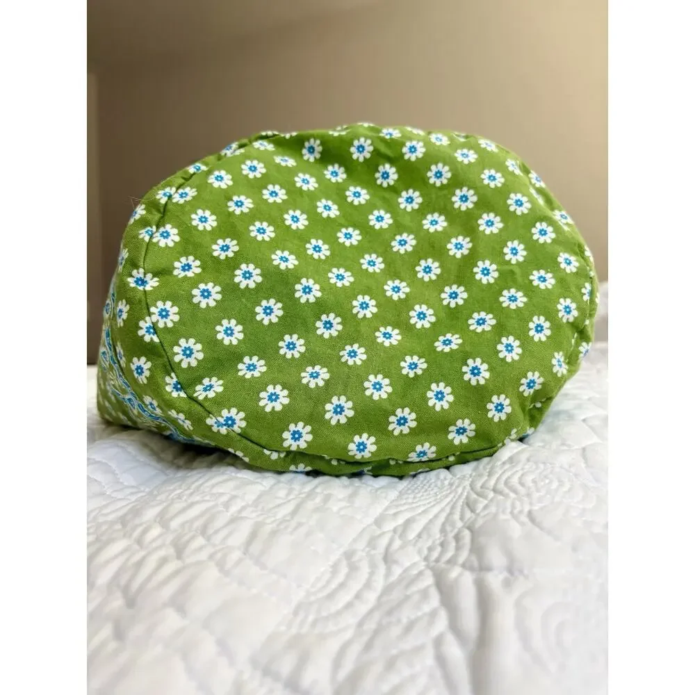 Vera Bradley Apple Green Diddy + Red Provincial Drawstring Wet Bags Set 2